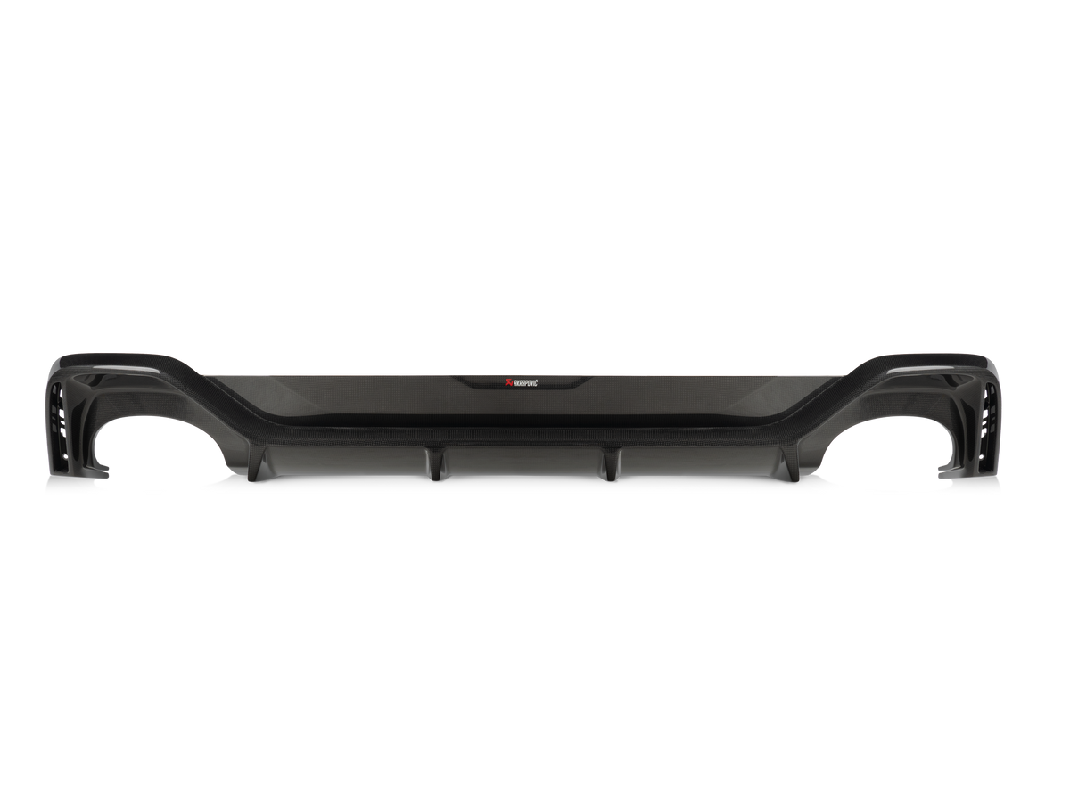 Akrapovič Rear Carbon Fibre Diffuser - High Gloss voor Audi RS 6 Avant (C8) - OPF/GPF
