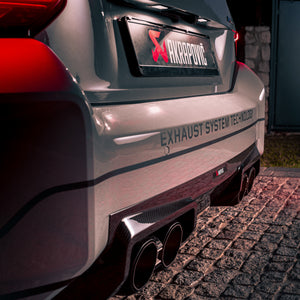 Akrapovič Rear Carbon Fibre Diffuser - High Gloss voor BMW M2 Coupé (G87)