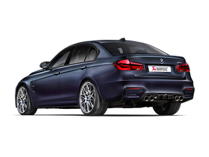 Akrapovič Rear Carbon Fibre Diffuser - High Gloss voor BMW M4 (F82, F83) - OPF/GPF