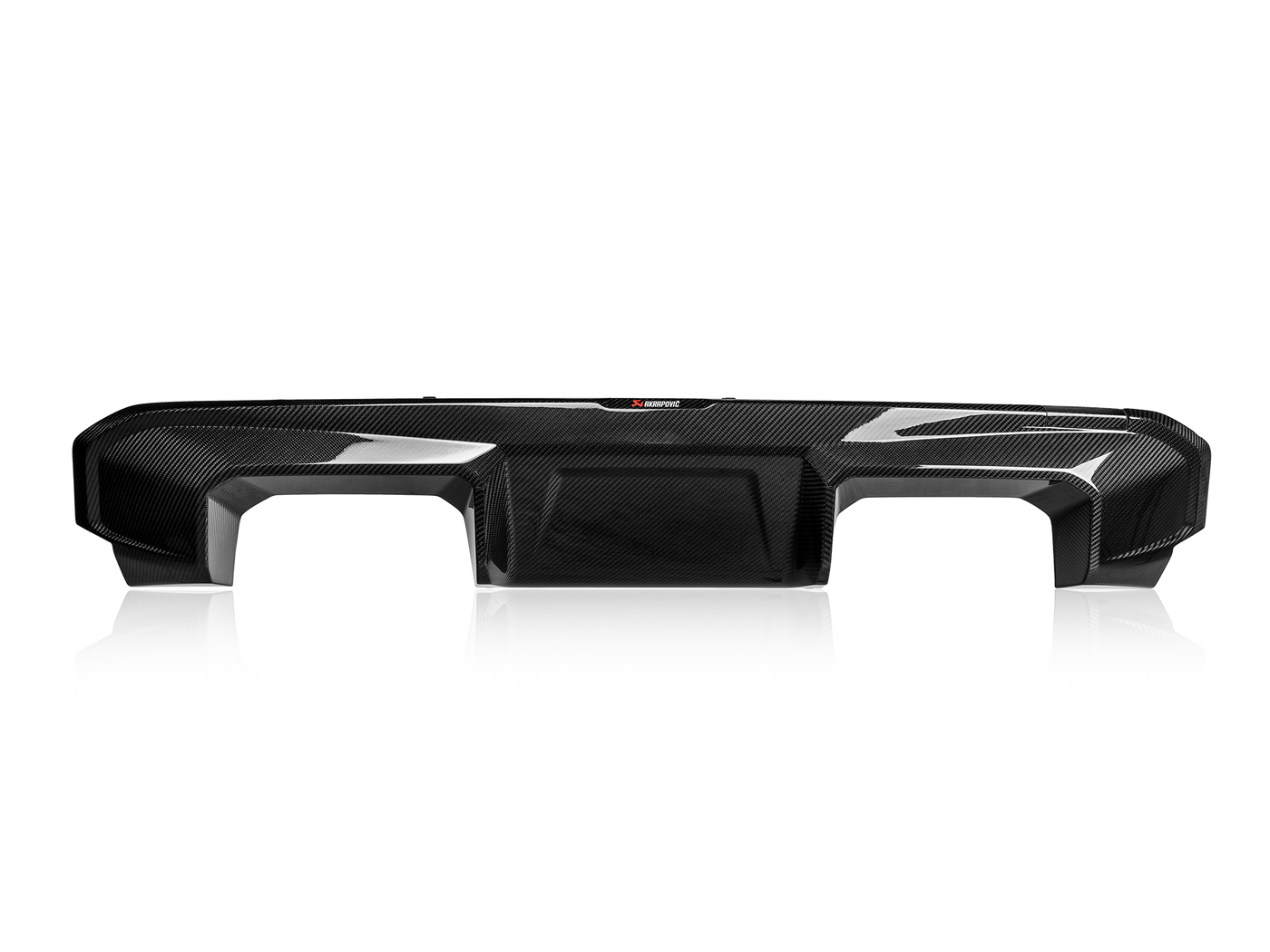 Akrapovič Rear Carbon Fibre Diffuser - High Gloss voor BMW M3 (G80, G81)