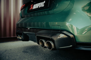 Akrapovič Rear Carbon Fibre Diffuser - High Gloss voor BMW M3 (G80, G81)
