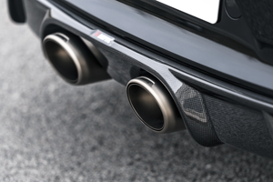 Akrapovič Rear Carbon Fibre Diffuser - High Gloss voor Porsche 911 Carrera / Cabriolet / Targa /S/4/4S/GTS (991.2)