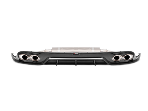 Akrapovič Rear Carbon Fibre Diffuser - High Gloss voor Porsche 911 Turbo / Turbo S (991.2)