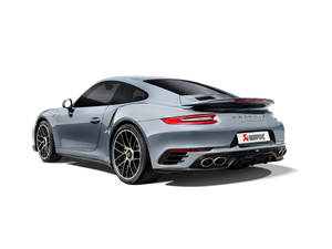 Akrapovič Rear Carbon Fibre Diffuser - High Gloss voor Porsche 911 Turbo / Turbo S (991.2)
