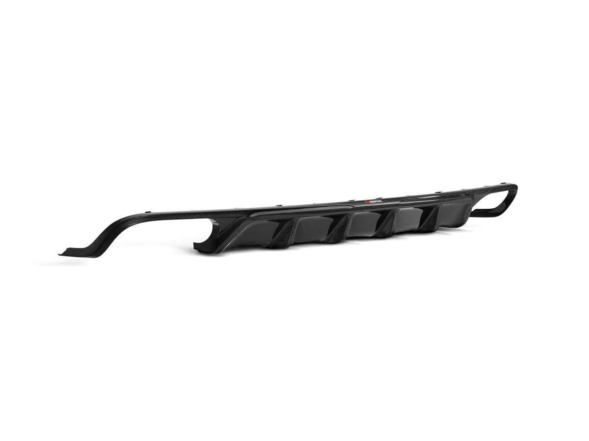 Akrapovič Rear Carbon Fibre Diffuser - High Gloss voor Porsche Macan S (95B)