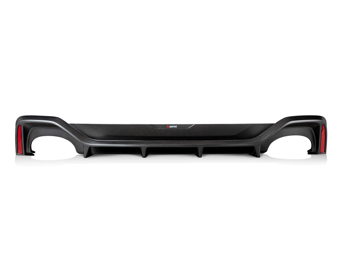 Akrapovič Rear Carbon Fibre Diffuser - Matte voor Audi RS 6 Avant (C8) - OPF/GPF