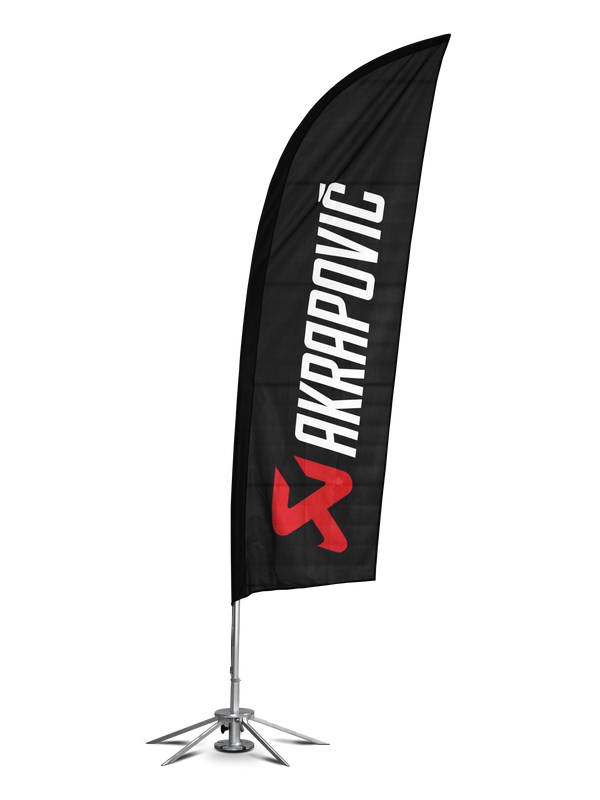 Self-standing flag set