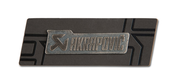 Silver sign badge