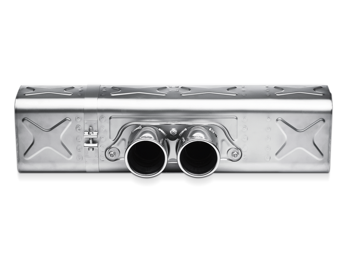 Akrapovič Slip-On Line (Titanium) 997FL voor Porsche 911 GT3/RS (997) 3.6