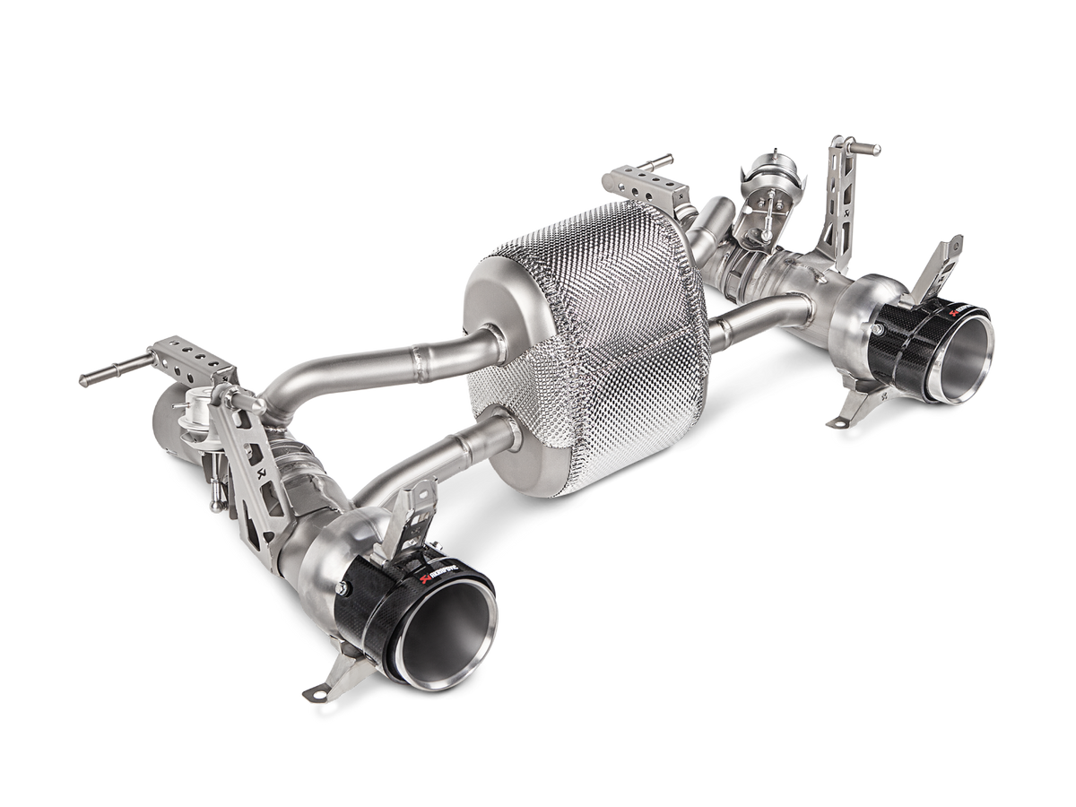 Akrapovič Slip-On Line (Titanium) voor Ferrari 488 GTB/488 Spider