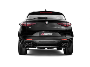 Akrapovič Slip-On Line (Titanium) voor Alfa Romeo Stelvio Quadrifoglio