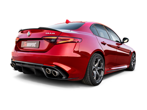 Akrapovič Slip-On Line (Titanium) voor Alfa Romeo Giulia Quadrifoglio