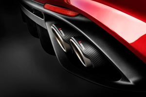 Akrapovič Slip-On Line (Titanium) voor Alfa Romeo Giulia Quadrifoglio