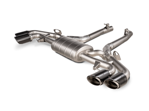 Akrapovič Slip-On Line (Titanium) voor BMW X6 M / X6 M Competition (F96) - OPF/GPF