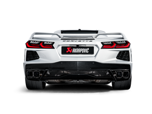 Akrapovič Slip-On Line (Titanium) voor Chevrolet Corvette Stingray (C8) - OPF/GPF