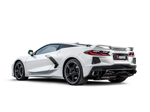 Akrapovič Slip-On Line (Titanium) voor Chevrolet Corvette Stingray (C8) - OPF/GPF