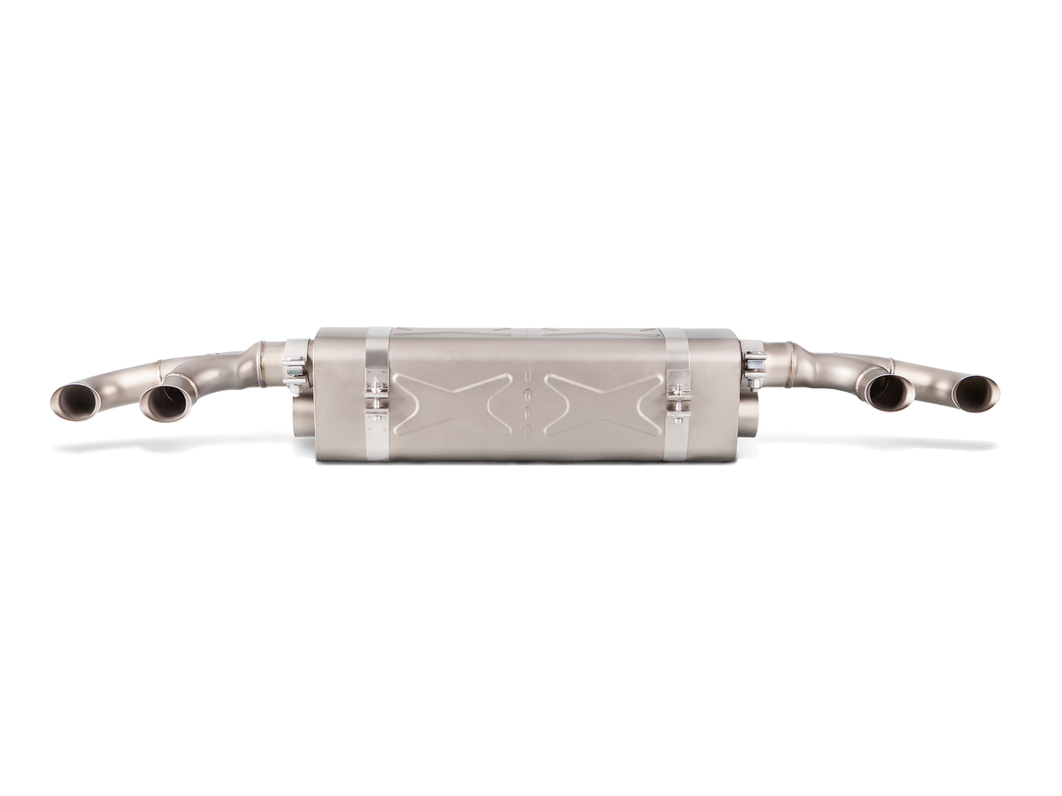 Akrapovič Slip-On Line (Titanium) voor Porsche 911 Turbo / Turbo S (991.2)