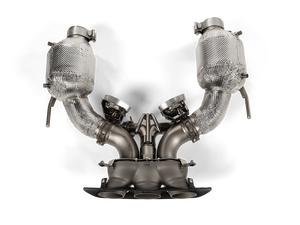 Akrapovič Slip-On Race Line (Titanium) voor Ferrari 296 GTB