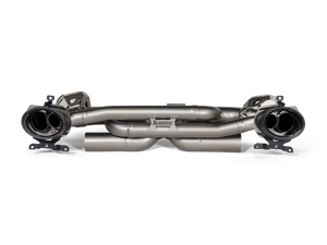 Akrapovič Slip-On Race Line (Titanium) voor Porsche 911 Carrera /S/4/4S/GTS/Cabriolet/Targa/Dakar (992)
