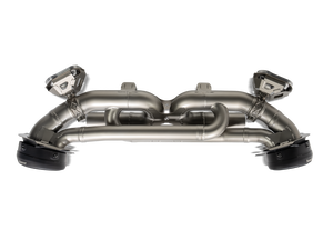 Akrapovič Slip-On Race Line (Titanium) voor Porsche 911 Carrera /S/4/4S/GTS/Cabriolet/Targa/Dakar (992)