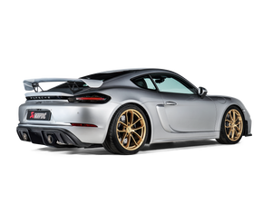 Akrapovič Slip-On Race Line (Titanium) voor Porsche 718 Cayman GT4 / Spyder