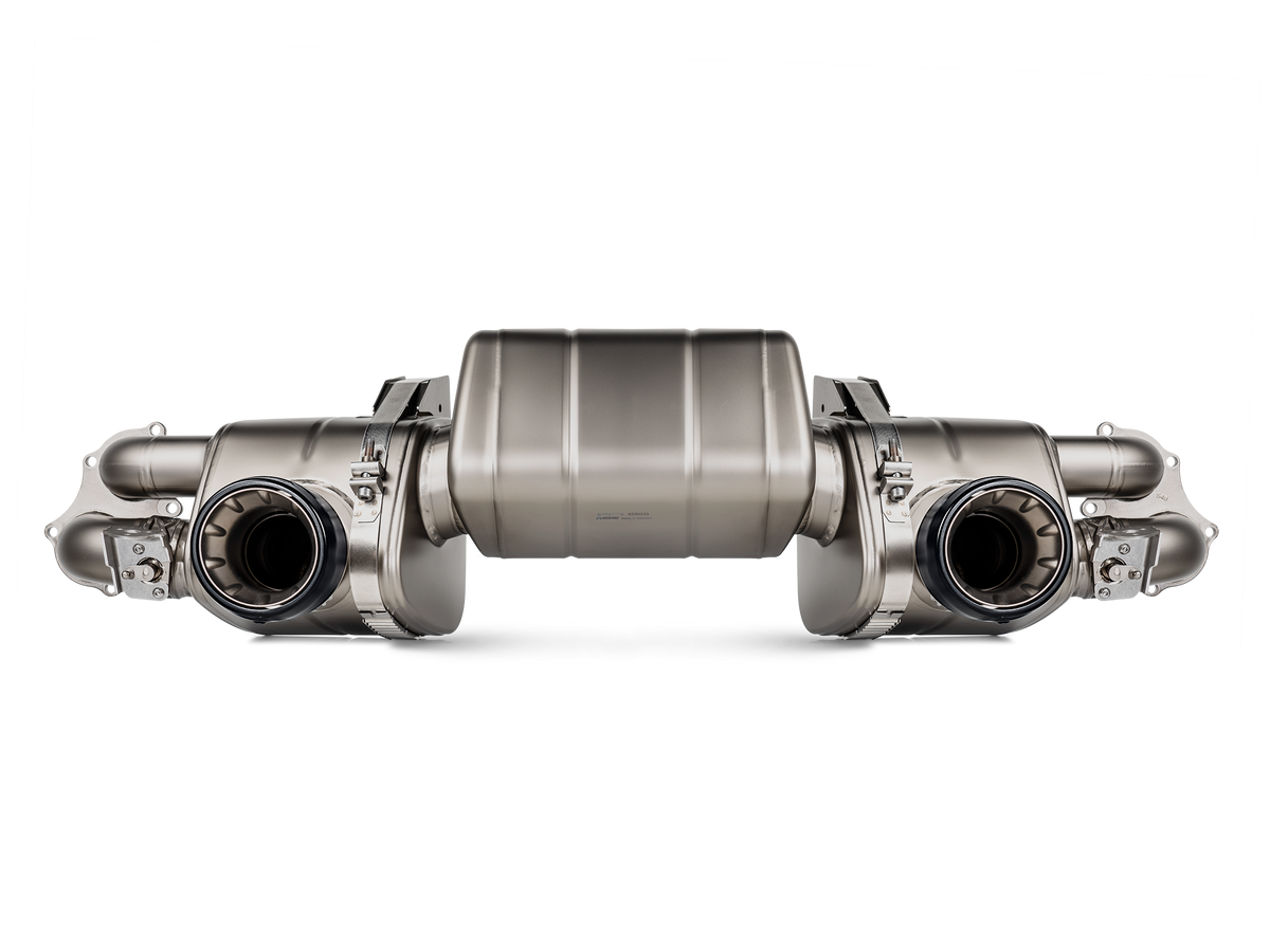 Akrapovič Slip-On Race Line (Titanium) voor Porsche 718 Cayman GT4 / Spyder