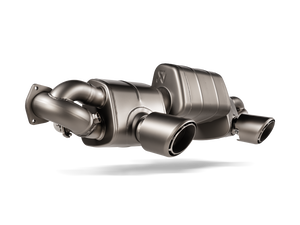 Akrapovič Slip-On Race Line (Titanium) voor Porsche 718 Cayman GT4 RS / Spyder RS