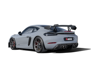 Akrapovič Slip-On Race Line (Titanium) voor Porsche 718 Cayman GT4 RS / Spyder RS