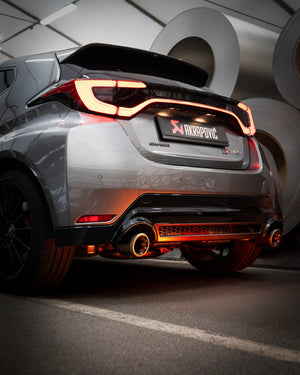 Akrapovič Slip-On Race Line (Titanium) voor Toyota GR / GRMN Yaris