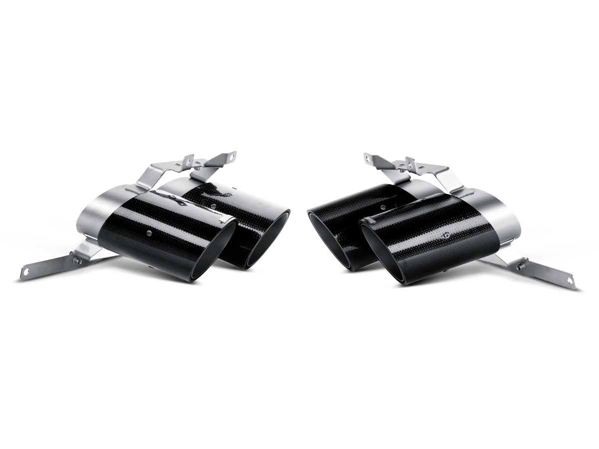 Akrapovič Tail pipe set (Carbon) 550/560 voor Lamborghini Gallardo LP 560-4 Coupé/Spyder