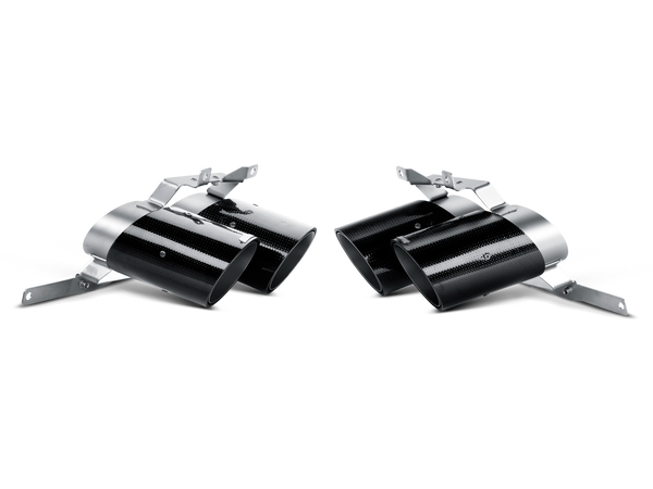 Tail pipe set (Carbon) 550/560