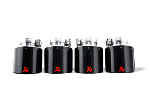 Akrapovič Tail pipe set (Carbon,dia 115 mm) voor Chevrolet Corvette ZO6/ZR1 (C6)