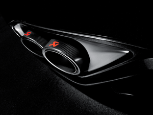 Akrapovič Tail pipe set (Carbon,dia 125 mm) GT-R voor Nissan GT-R