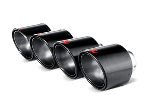 Akrapovič Tail pipe set (Carbon,dia 125 mm) GT-R voor Nissan GT-R
