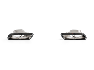 Akrapovič Tail pipe set (Carbon) - High Gloss voor Mercedes-AMG E 63/E 63 S Sedan/Estate (W213/S213)