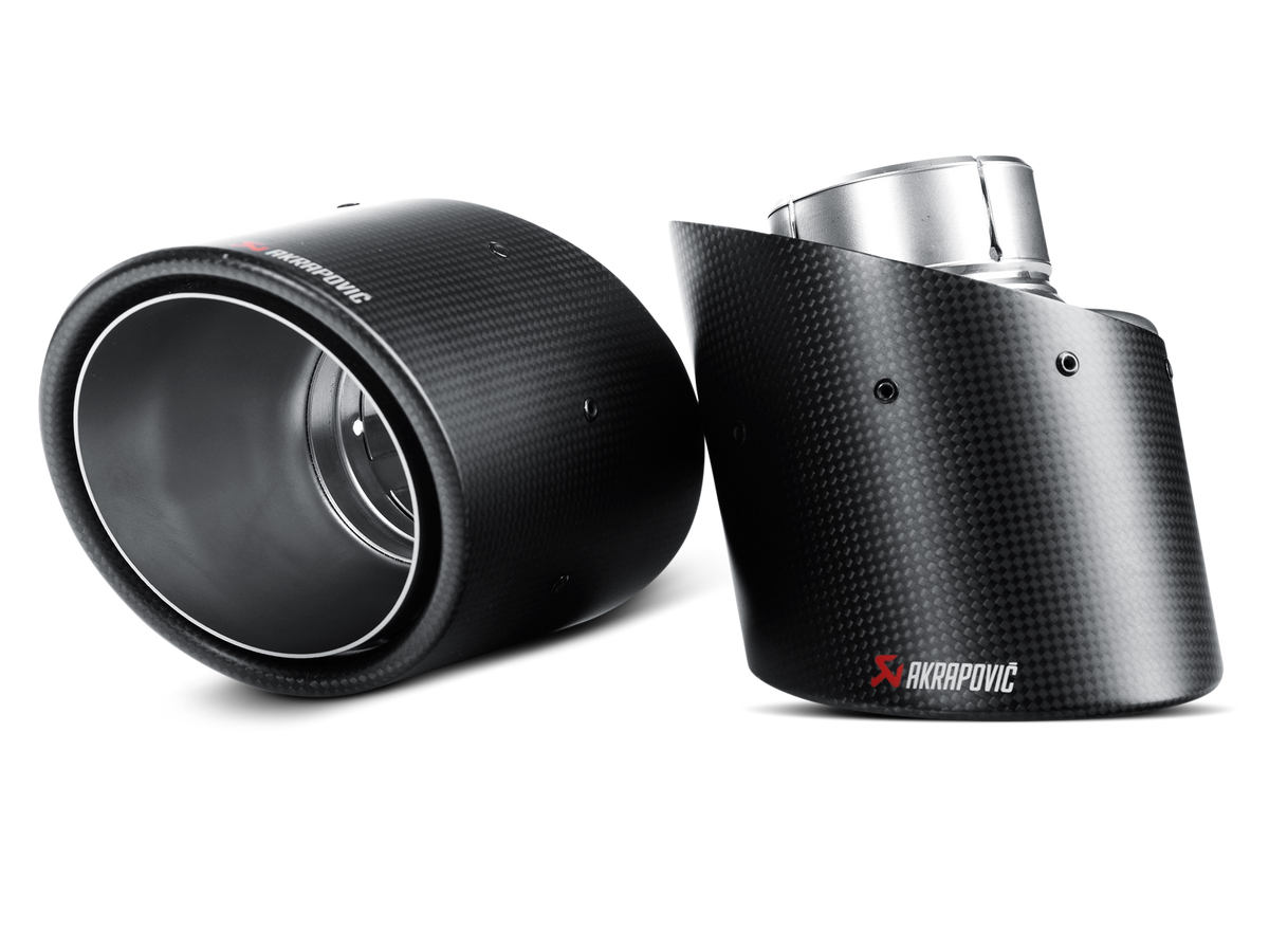 Akrapovič Tail pipe set (Carbon) voor Abarth 595/595C/Turismo
