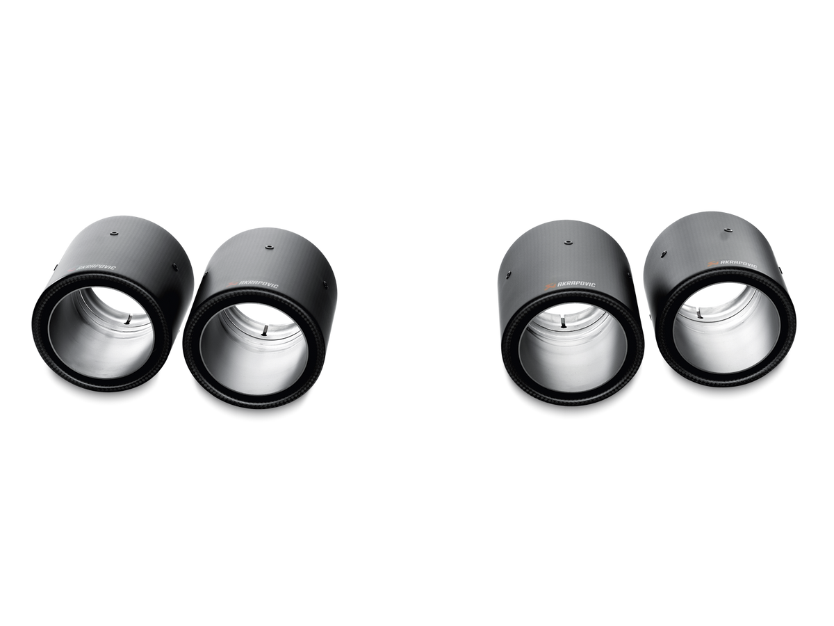 Akrapovič Tail pipe set (Carbon) voor BMW M6 Gran Coupé (F06)