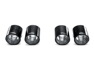 Akrapovič Tail pipe set (Carbon) voor BMW M3 (E92, E93)