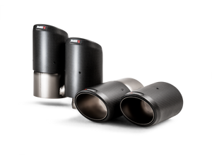 Akrapovič Tail pipe set (Carbon) voor Porsche Cayenne Turbo S-E-Hybrid / Coupé (536)