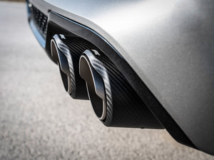 Akrapovič Tail pipe set (Carbon) voor BMW X3 M / X3 M Competition (F97) - OPF/GPF