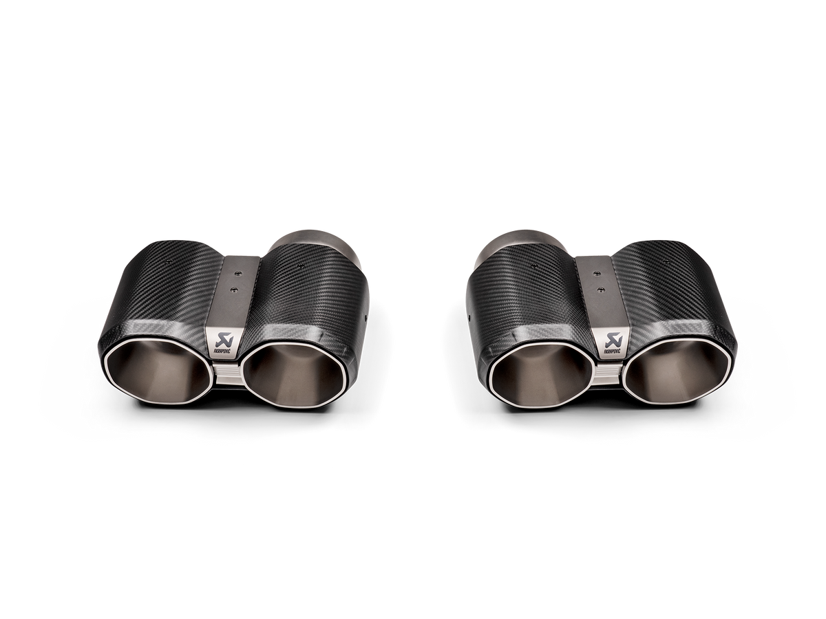 Akrapovič Tail Pipe Set (Carbon) voor BMW M3 (G80, G81)