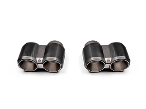 Akrapovič Tail Pipe Set (Carbon) voor BMW M3 (G80, G81)