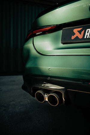 Akrapovič Tail Pipe Set (Carbon) voor BMW M3 (G80, G81)