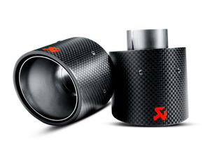 Akrapovič Tail pipe set (Carbon) voor MINI Cooper S Roadster (R59)
