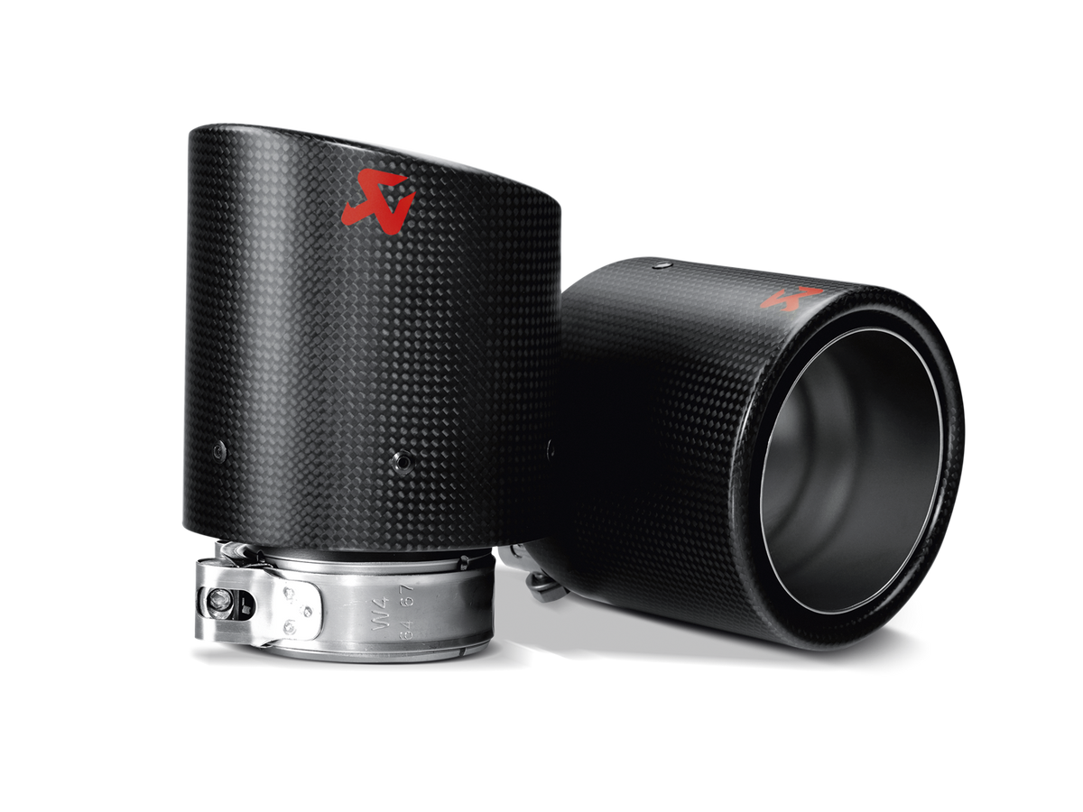 Akrapovič Tail pipe set (Carbon) voor Volkswagen Golf (VI) GTI