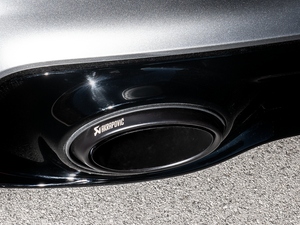 Akrapovič Tail pipe set (Titanium) - Black voor Porsche 911 Turbo / Turbo S / Cabriolet / Sport Classic (992)