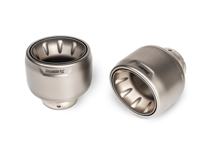 Akrapovič Tail pipe set (Titanium) voor Porsche 718 Cayman GTS 4.0 / Boxster GTS 4.0