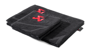 Towel set in a dry bag