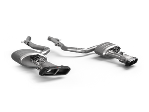 Akrapovič Slip-On Line (Titanium) voor Mercedes-AMG CLE 53 4MATIC / Cabriolet (C236 / A236) 2026